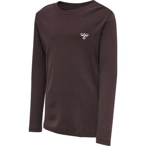 Hummel hmlNANETTE T-SHIRT L/S - FUDGE