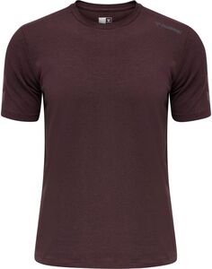 Hummel hmlMACE T-SHIRT - FUDGE