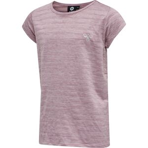 Hummel hmlDAKOTA T-SHIRT S/S - HEATHER ROSE - 152 - heather rose