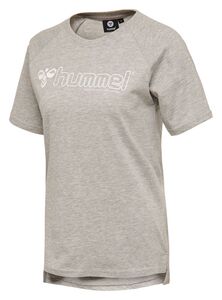 Hummel hmlZENIA T-SHIRT S/S - GREY MELANGE - S - grey melange