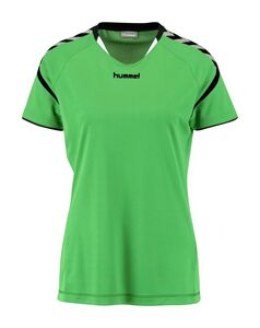 Hummel AUTH. CHARGE SS POLY JERSEY WO - green gecko