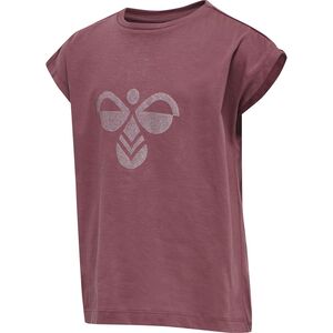 Hummel hmlDIEZ T-SHIRT S/S - roan rouge