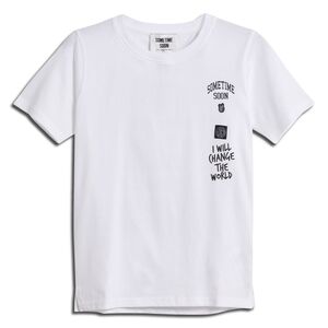 Hummel stsMERLIN T-SHIRT S/S - BRIGHT WHITE - 116 - bright white