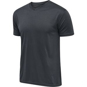 Hummel BASE COOL TEE - TITANIUM - XL - titanium