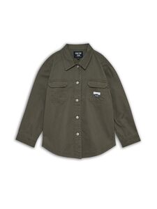 Hummel stsARK OVERSHIRT - DUSTY OLIVE - 164 - dusty olive