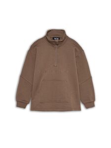 Hummel stsJONAS HALF ZIP - FOSSIL - 164 - fossil