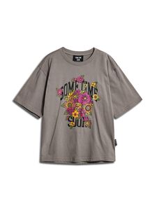 Hummel stsJESSIE T-SHIRT - STEEPLE GRAY - 140 - steeple gray