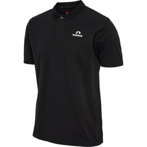 Hummel nwlLEA COTTON POLO MEN - BLACK - 4XL - black