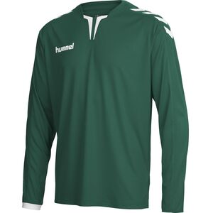 Hummel CORE LS POLY JERSEY - EVERGREEN PR