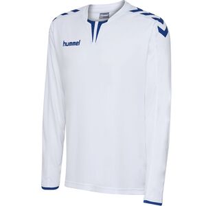Hummel CORE LS POLY JERSEY - WHITE/TRUE BLUE