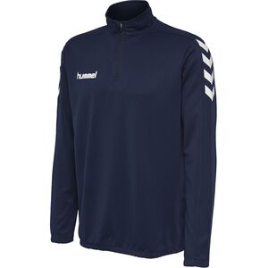 Hummel CORE 1/2 ZIP SWEAT - MARINE