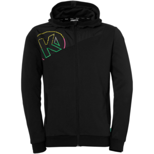 Kempa HOOD JACKET BACK2COLOUR - schwarz