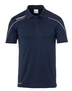Uhlsport Stream 22 POLO SHIRT - marine/wei�