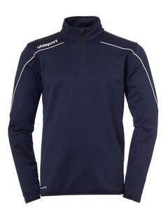 Uhlsport Stream 22 1/4 ZIP TOP - marine/wei�