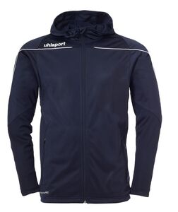 Uhlsport Stream 22 TRACK HOOD JACKET - marine/wei�