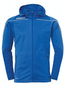 Uhlsport Stream 22 TRACK HOOD JACKET - azurblau/wei�