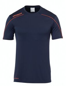 Uhlsport Stream 22 TRIKOT KURZARM - marine/fluo rot