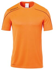 Uhlsport Stream 22 TRIKOT KURZARM - fluo orange/schwarz