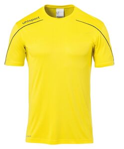Uhlsport Stream 22 TRIKOT KURZARM - limonengelb/schwarz