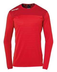 Kempa EMOTION 2.0 LANGARMSHIRT - rot/chilirot