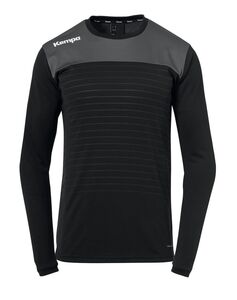 Kempa EMOTION 2.0 LANGARMSHIRT - schwarz/anthra