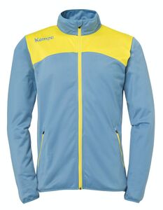 Kempa EMOTION 2.0 POLY JACKET - dove blau/limonengelb