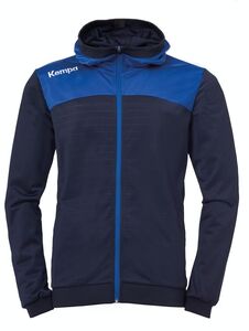 Kempa EMOTION 2.0 HOOD JACKET - marine/royal