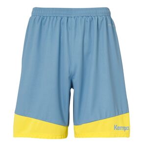 Kempa EMOTION 2.0 SHORTS - dove blau/limonengelb