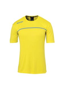 Kempa EMOTION 2.0 POLY SHIRT - limonengelb/dove blau