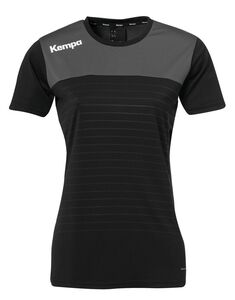 Kempa EMOTION 2.0 SHIRT WOMEN - schwarz/anthra