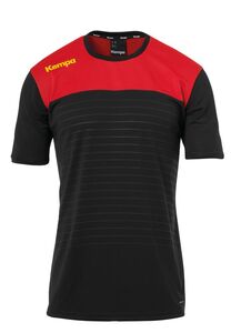 Kempa EMOTION 2.0 SHIRT - schwarz/rot/gelb
