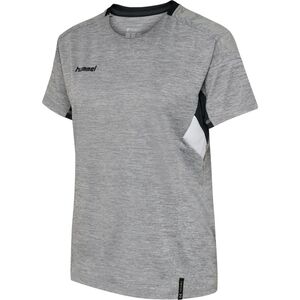 Hummel TECH MOVE JERSEY WOMAN S/S - grey melange