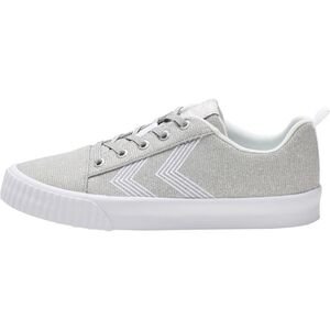 Hummel BASE COURT GLITTER JR  - silver
