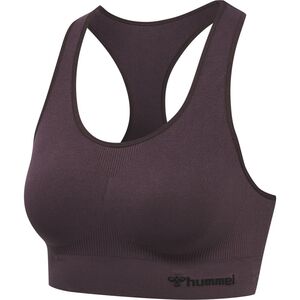 Hummel hmlTIF SEAMLESS SPORTS TOP - fudge