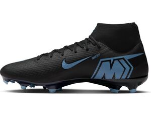 Nike Zm Superfly 10 Acad Fg/Mg - black/ice blue