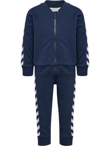 Hummel Hmlmini Reg Chevron Set - dress blues