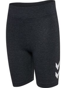 Hummel Hmljr Logo Short  Tights - black melange