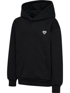 Hummel Hmljr Loose Hoodie Bee - black