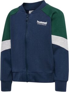 Hummel Hmlmini Loose Block Zip Jacket - dress blues