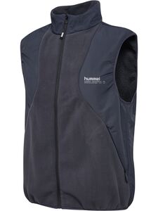 Hummel Hmlhybrid Fleece Vest - ebony