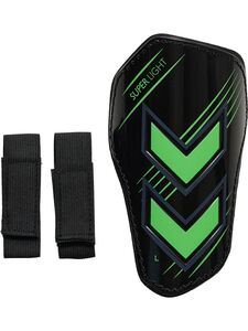Hummel Hmlshin Guards Super Light - black/green gecko
