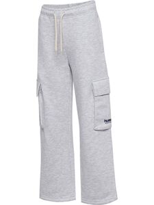 Hummel Hmljr Loose Wl Cargo Sweatpant - light grey melange