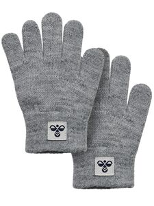 Hummel Hmljr Knit Gloves 2-Pack - grey melange