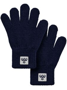 Hummel Hmljr Knit Gloves 2-Pack - dress blues