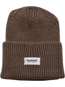 Hummel Hmljr Heavy Rib Knit Beanie - peppercorn