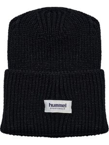 Hummel Hmljr Heavy Rib Knit Beanie - black