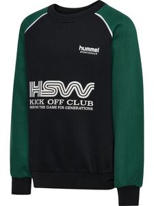 Hummel Hmljr Oversized Crew Hsw - dark green