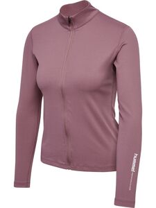 Hummel Hmlpulse W Zip Shirt L/S - wistful mauve