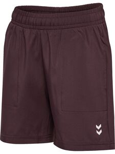 Hummel Hmljr Pulse Workout Shorts - fudge