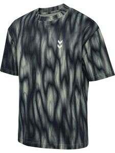 Hummel Hmlhiit Aop Loose T-Shirt S/S - seagrass